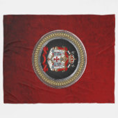 [600] Tempelwappen der Ritter Fleecedecke (Vorderseite (Horizontal))