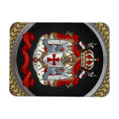 [600] Tempelwappen der Ritter Magnet (Horizontal)