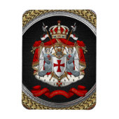 [600] Tempelwappen der Ritter Magnet (Vertikal)