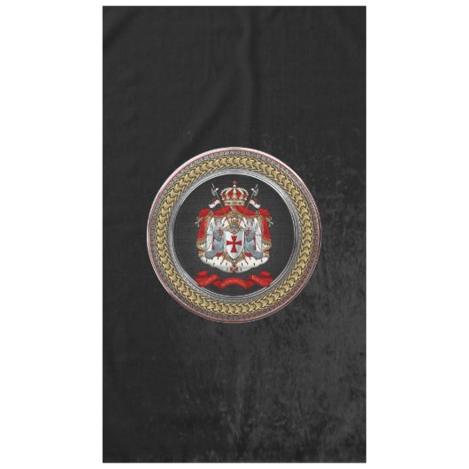 [600] Tempelwappen der Ritter Tischdecke (Vorderseite)