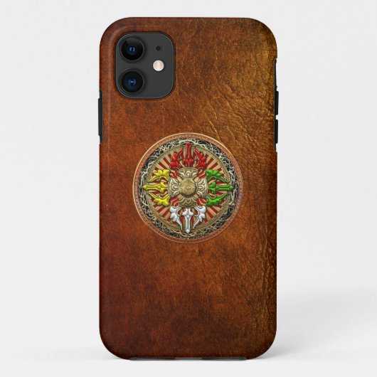 [600] Tibetischer Doppeldorje Mandala Case-Mate iPhone Hülle (Rückseite)