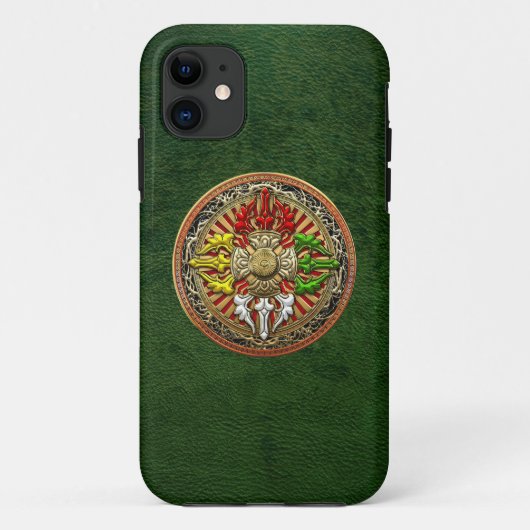 [600] Tibetischer Doppeldorje Mandala Case-Mate iPhone Hülle (Rückseite)
