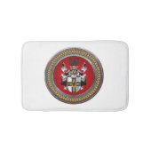 [600] Wappen-Teutonenkappe Badematte (Vorderseite)