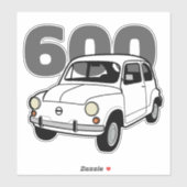 600 weiß v2 aufkleber (Blatt)