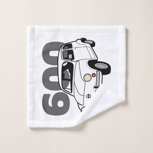 600 weiß v2 badhandtuch set (Waschlappen)