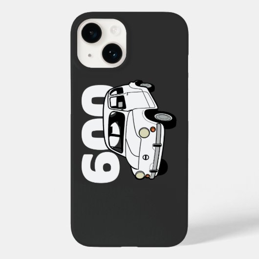 600 weiß v2 Case-Mate iPhone hülle (Rückseite)