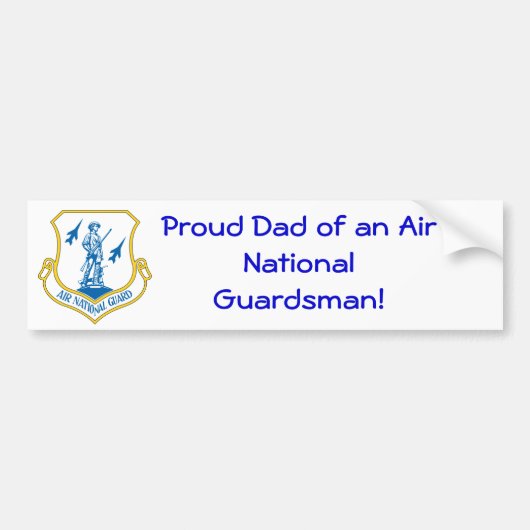 600px-US_Air_National_Guard_Insignia.svg, stolz… Autoaufkleber (Vorne)