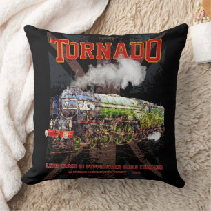 60163 Tornado Vintage-Dampflok  Kissen