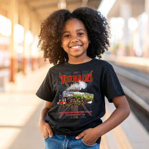 60163 Tornado Vintage-Dampflokomotive T-Shirt