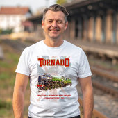 60163 Tornado Vintage Dampfzuglokomotive T-Shirt