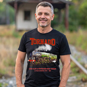 60163 Tornado Vintage Dampfzuglokomotive T-Shirt