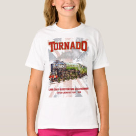 60163 Tornado Vintage Dampfzuglokomotive T-Shirt