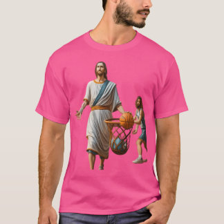 603 Jesus spielen Basketball Air Jesus T-Shirt