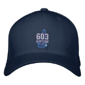 603 Riptide Flexfit Hat Bestickte Baseballkappe (Vorderseite)