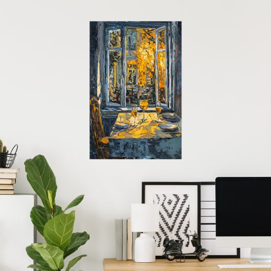 604 Stillleben Poster (Heimbüro)