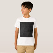 6089 Kalkboard SCHWARZE KALKKARTE TEXTURE GRUNGE T T-Shirt (Vorne ganz)