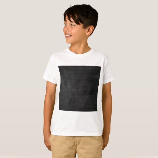 6089 Kalkboard SCHWARZE KALKKARTE TEXTURE GRUNGE T T-Shirt (Vorne ganz)