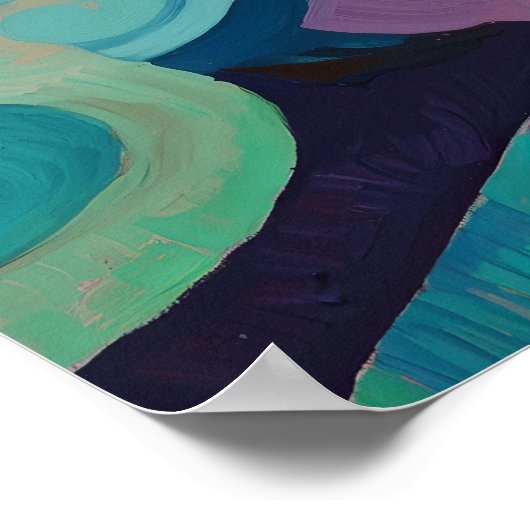 609 Stillleben Poster (Ecke)