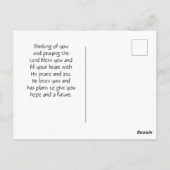 60:20 The Lord Will Be Your Light Postkarte (Rückseite)