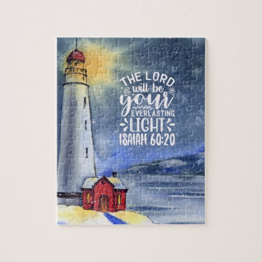 60:20 The Lord Will Be Your Light Puzzle (Vertikal)