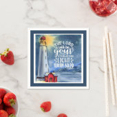 60:20 The Lord Will Be Your Light Serviette (Beispiel)