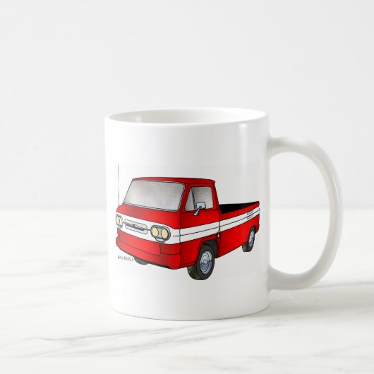 60-61 Corvair Rampside Lieferwagen Kaffeetasse (Rechts)