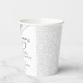 60./75. Geburtstag von Diamond Pappbecher (Links)