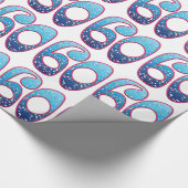 60 Alters-Rave Geschenkpapier (Ecke)