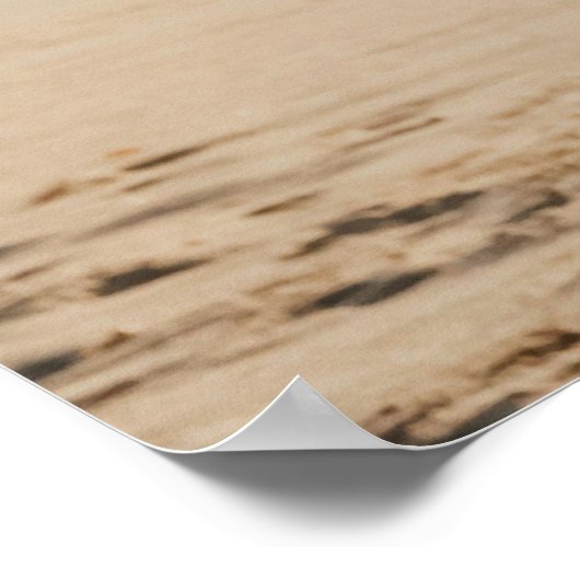 60 and Fabulous Sixtieth Birthday Photo Script Poster (Ecke)