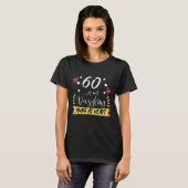 60 atemberfüllender Geburtstag T-Shirt (Vorne ganz)