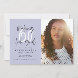 60 aussehen als Geburtstagseinladung eines guten F