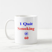 60 beendigtes Rauchen Kaffeetasse (Links)