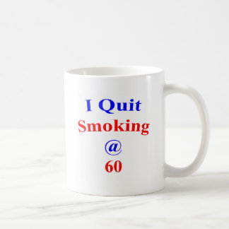 60 beendigtes Rauchen Kaffeetasse