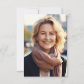 60. Black Gold 60. Foto Geburtstag Einladung (Rückseite)