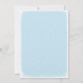 60. Circus Balloon Girl Einladung (Rückseite)