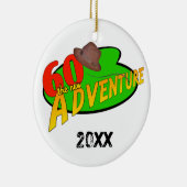 60 Das neue Adventure Keepake-Ornament Keramikornament (Rechts)