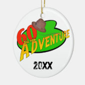 60 Das neue Adventure Keepake-Ornament Keramikornament (Links)