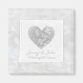 60. Diamant-Hochzeitstag, Brauch Magnet (Vorne)