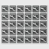 60. Diamantenhochzeit Traditionelles Jubiläum Geschenkpapier (Flach)