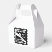 60. Diamantenhochzeit Traditionelles Jubiläum Geschenkschachtel (Rückseite)