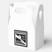 60. Diamantenhochzeit Traditionelles Jubiläum Geschenkschachtel (Geöffnet)