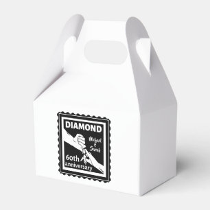 60. Diamantenhochzeit Traditionelles Jubiläum Geschenkschachtel