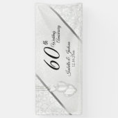 60. Diamantenjubiläum / Geburtstag Banner (Vertikal)