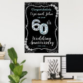 60. Diamantenjubiläum Poster (Heimbüro)