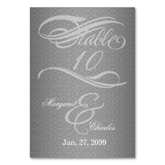 60. Diamantenjubiläum Tischnummer (Vorderseite)