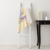 60. Diamond Jubiläum gerbera Blume Pfirsich Sherpadecke (Beispiel)