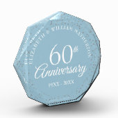 60. Diamond Wedding Anniversary Confetti Fotoblock (Links)