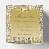 60. Diamond Wedding Anniversary Custom Vielen Dank Geschenkschachtel (Oben)