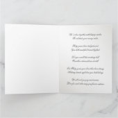 60. Diamond Wedding Jubiläum 8,5 x 11 Foto Karte (Innenseite)