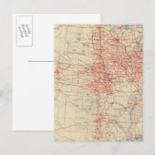 60 Eisenbahnsysteme 1890 Postkarte (Vorne/Hinten)